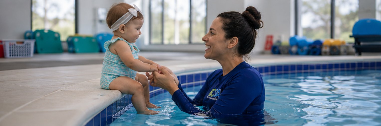 What to look for in a toddler swim school